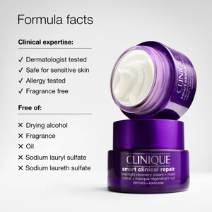 Clinique Smart Clinical Repair™ Overnight Recovery Cream + Mask